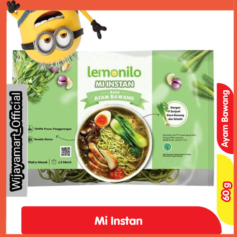 

Lemonilo Mi Instan Ayam Bawang 60 g
