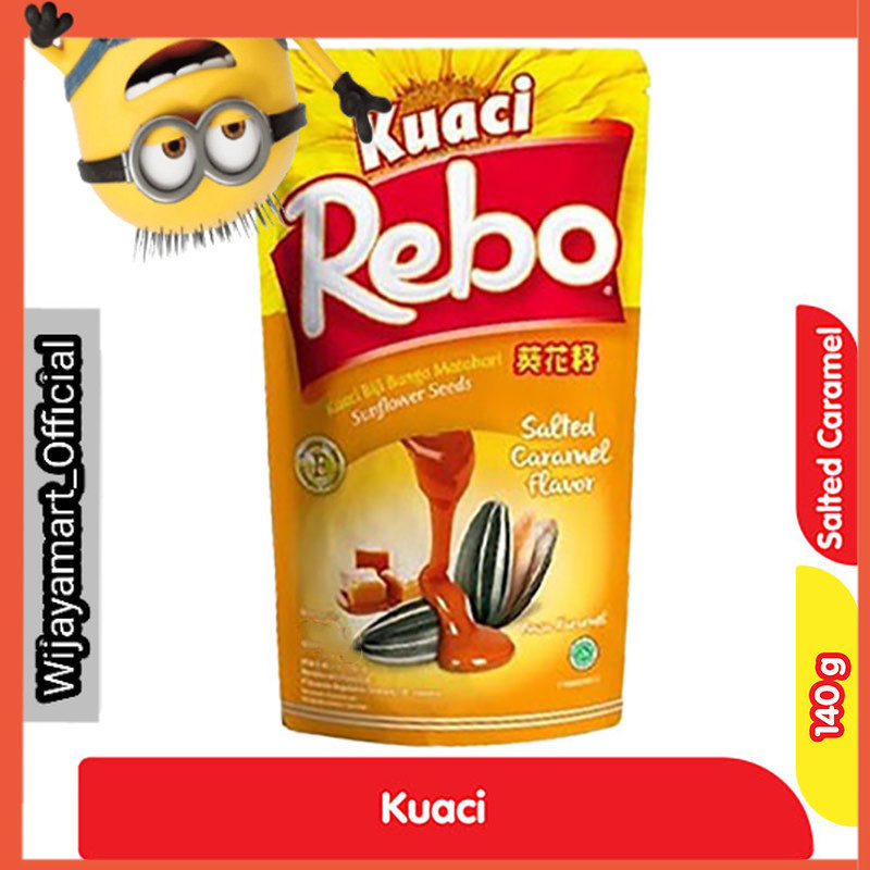 

Rebo Kuaci Biji Bunga Matahari Salted Caramel 140 g