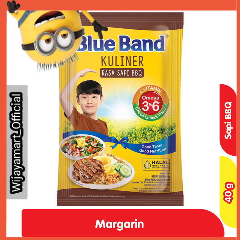 

Blue Band Kuliner Margarin Sapi Barbekiu 40 g