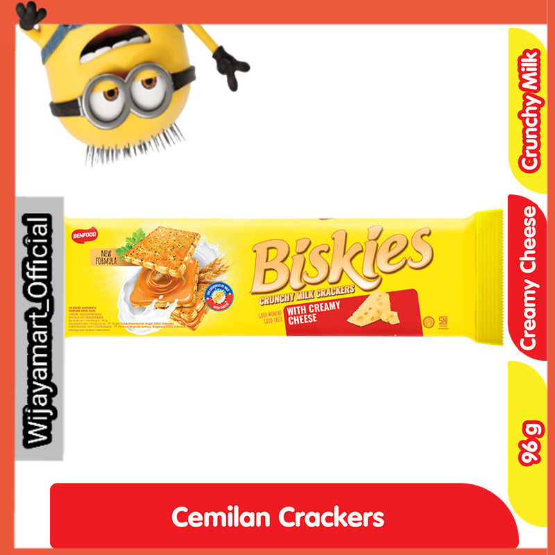 

Biskies Crackers Sandwich Biskuit Cheese 96 g