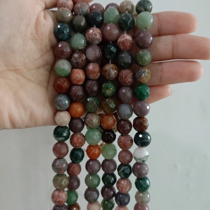 

Batu India mix Jasper cutting 10mm