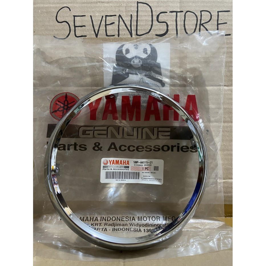 Ring Lampu Depan Bulat 5Bp Crom Scorpio Rxk Rx King Ori Ygp