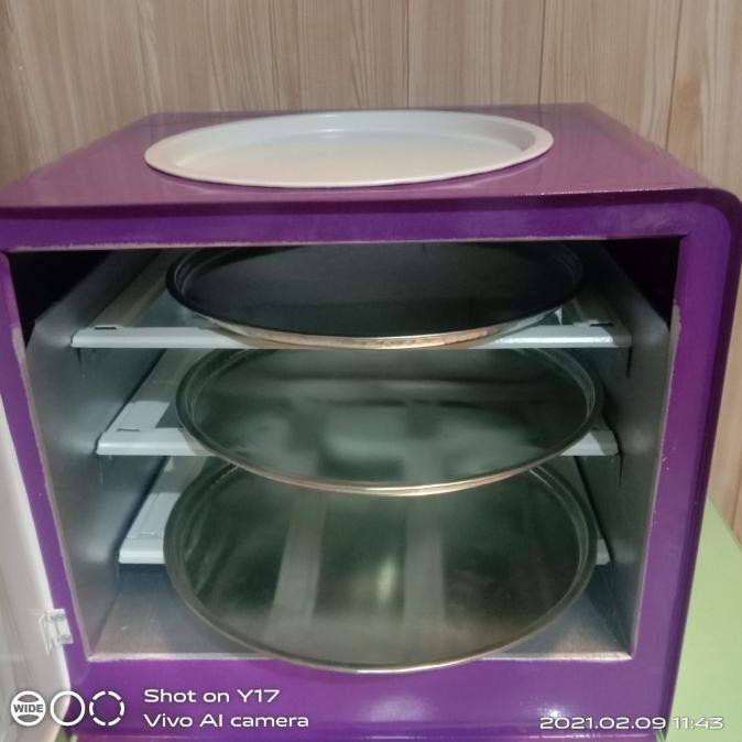 oven warna flipper HC oven kompor oven kue 3 susun LAJ
