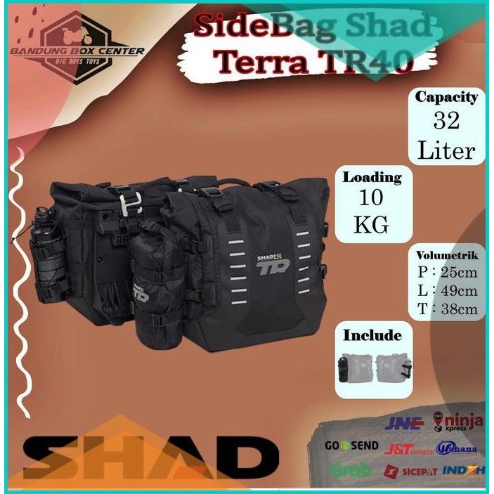 SideBag Shad Terra TR40 Side Bag Shad Tas Samping Shad Terra TR 40 07D