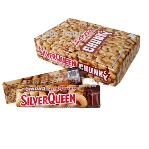 

Coklat Silverqueen Chunky Bar isi 12 GVS