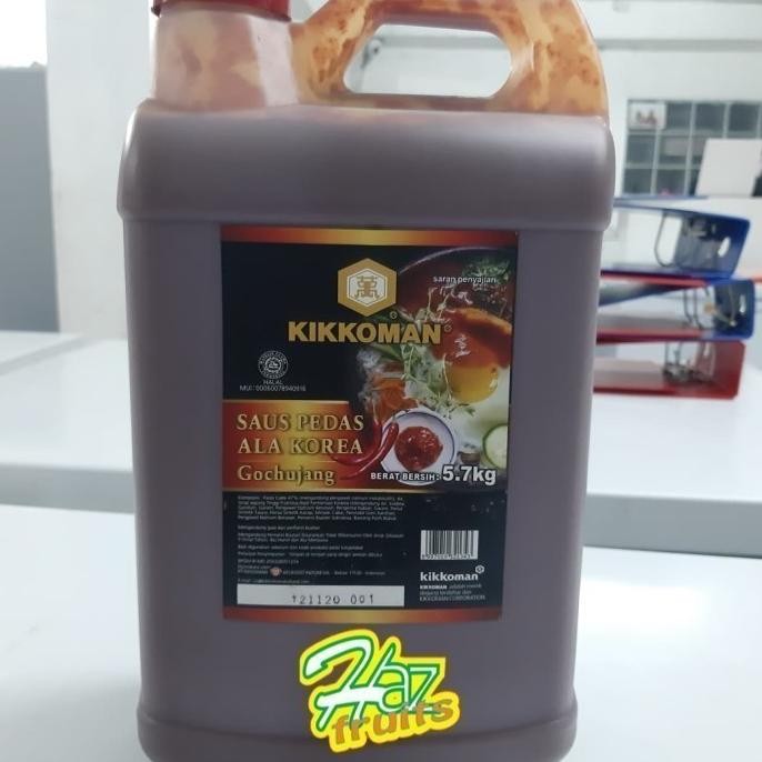 

KIKKOMAN SAUS PEDAS ALA KOREA 5.7 KILO HALAL GOCHUJANG HALAL