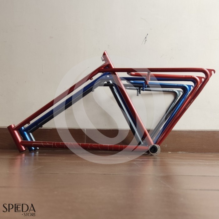 TERBARU Frame Sepeda 700c Reynolds 725 Chromoly BB Eccentric