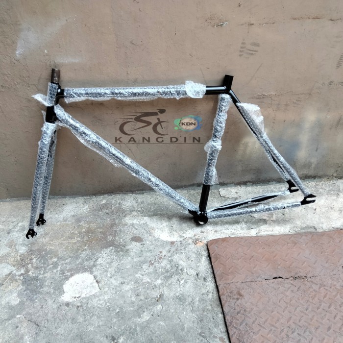 TERBARU Frame Batangan Sepeda Fixie Satu Set Dengan Fork PROMO