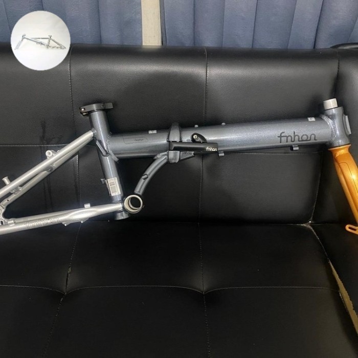 TERBARU frame set fnhon zephyr vbrake ubrake rimbrake old 74 130 rare item HOT SALE