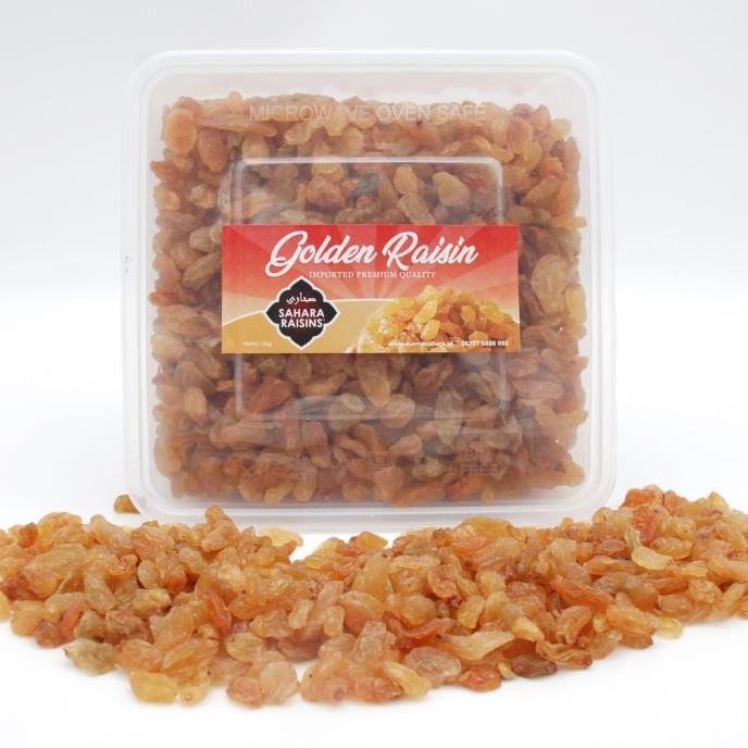 

Kismis Golden Raisin 1 kg Sahara Kismis 1kg [terbaik]