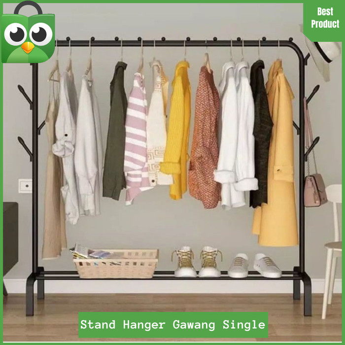 TERBARU Jemuran Baju Besi Anti Karat Jemuran Portable bisa bongkar pasang