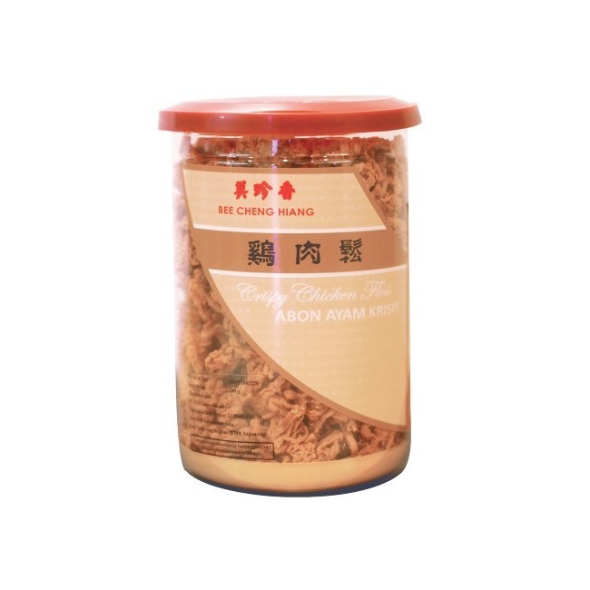 

BEE CHENG HIANG CRISPY PORK/ CHICKEN FLOSS 200G- ABON BABI/ AYAM BOTOL