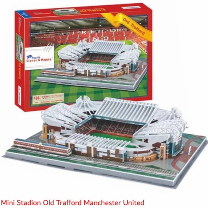HOT SALE Miniatur Stadion Sepakbola Old Trafford Manchester United