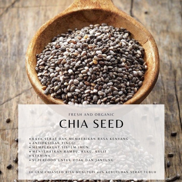 

CHIA SEED MEXICO ORGANIK 500GR