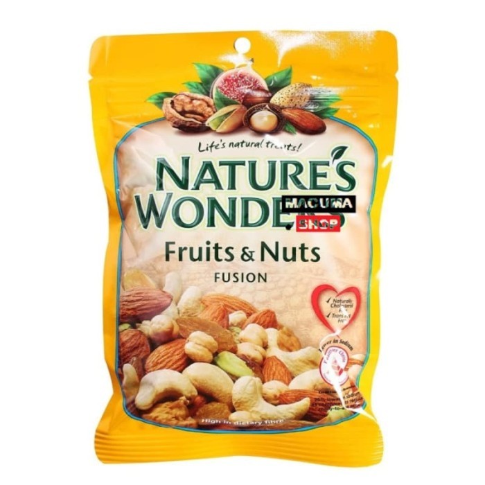 

NATURE'S WONDERS FRUITS & NUTS 270 GR FRUIT & NUT NATURES WONDER