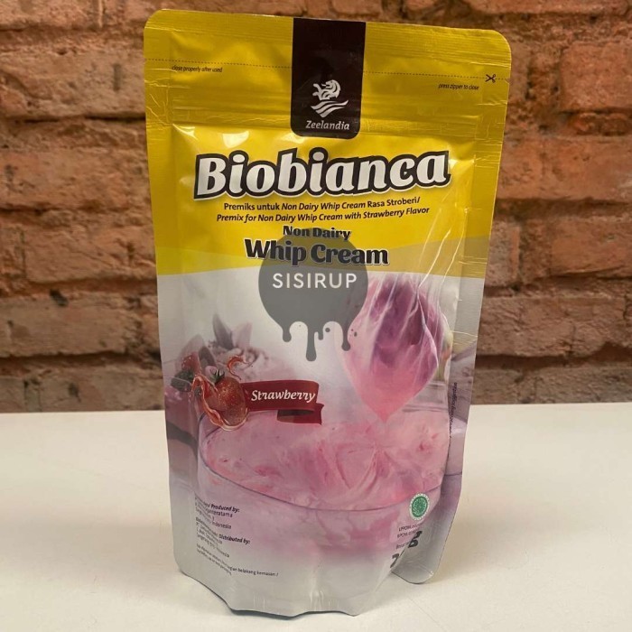 

200 GR BIOBIANCA WHIPPING CREAM STRAWBERRY / Whipping Cream