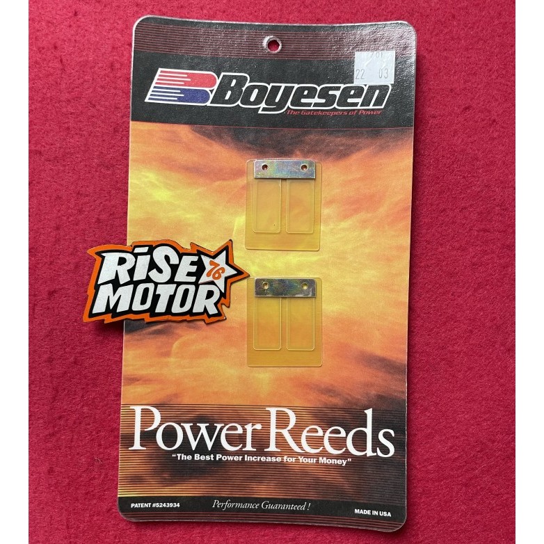 Promo Lidah Valve Membran Boyesen Rx King