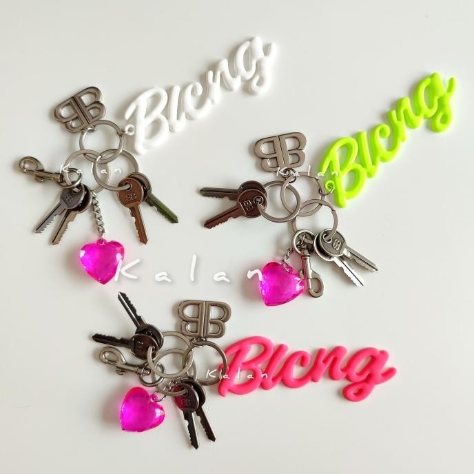 KALAN Gantungan Tas/Kunci Balen Rodeo Bal*nciag* Branded Bag Charm YS99