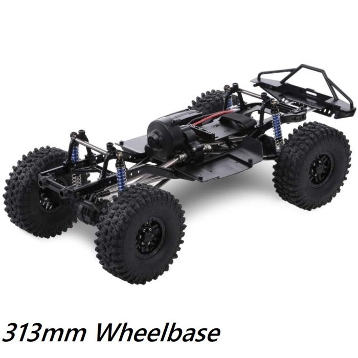 Injora Austar 313mm Wheelbase kit 1/10 Rc Crawler Adventure SCX10II