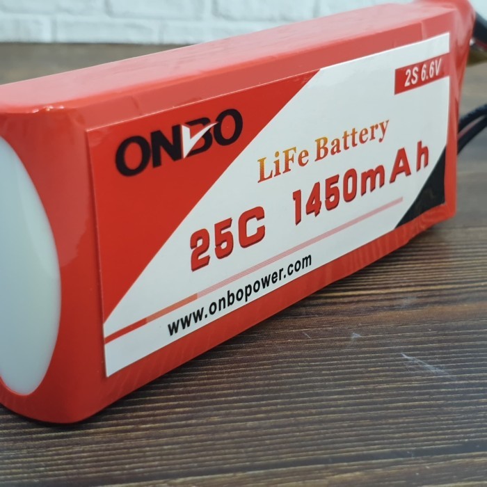 Life battery 2s 6.6v 1450mah 25c Onbo Power
