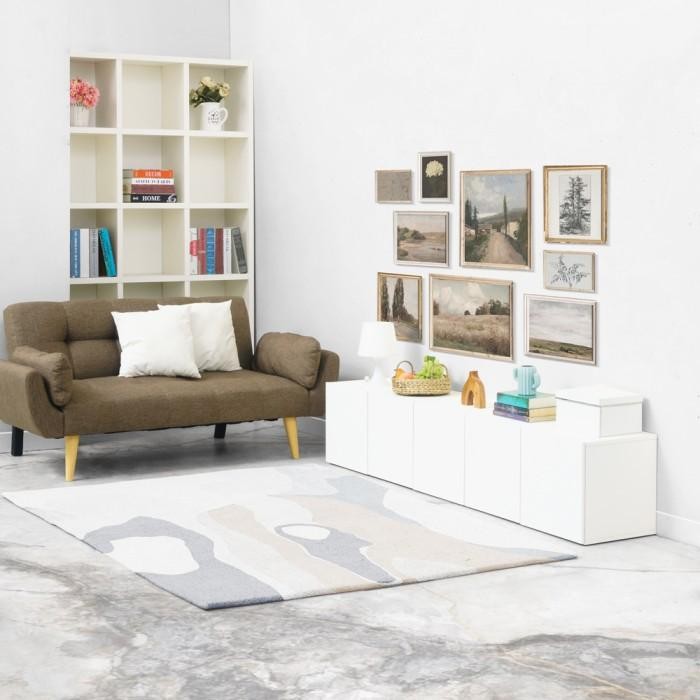 Ifurnholic Renee Cabinet Doors | Lemari Kabinet Pintu Kayu Minimalis Terbaru 100 % Original