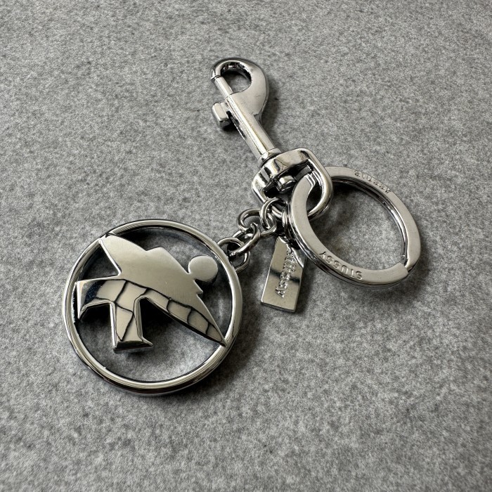 STUSSY SURFMAN KEYCHAIN RARE