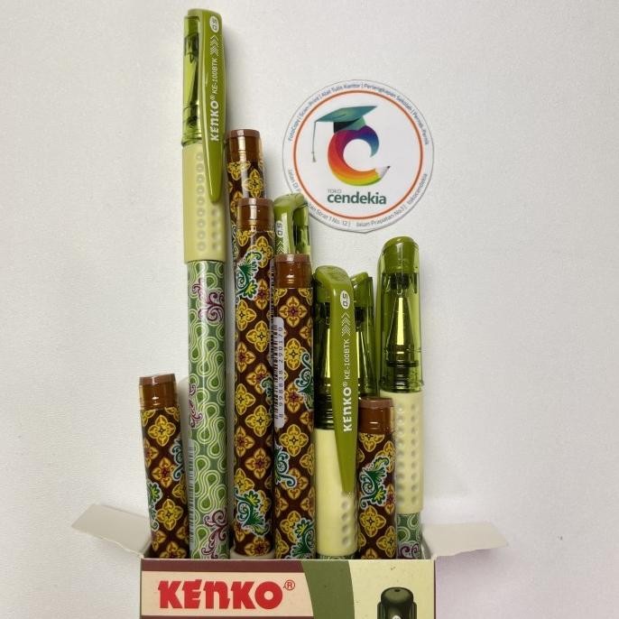 

*#*#*#] Pulpen KENKO KE-100 Hitam Batik Edition