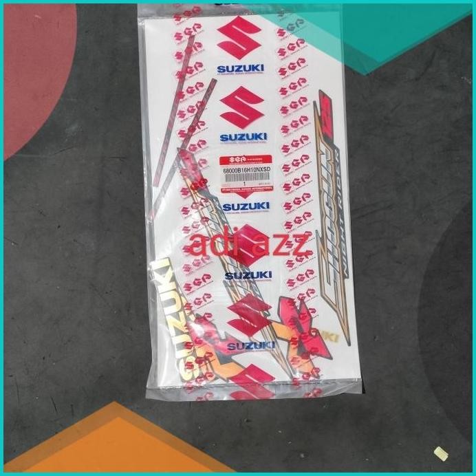 striping stiker lish full body Shogun 125 fl robot nr original SGP 07D