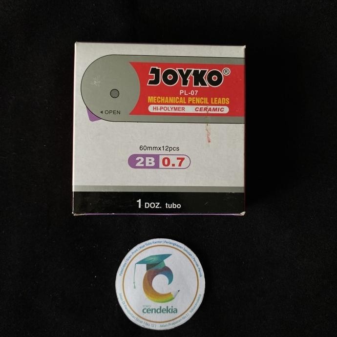 

*#*#*#] Isi Pensil Mekanik JOYKO 0.7 2B Mechanical Pencil Lead PL-07