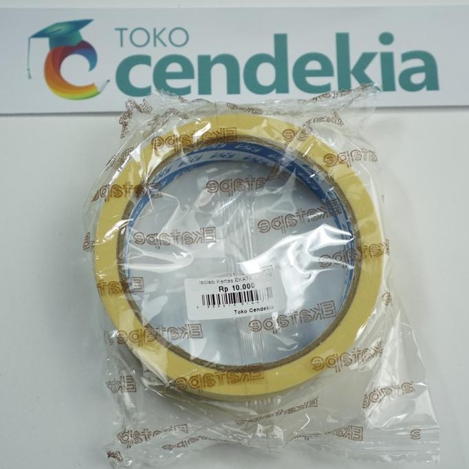 

favorit] Masking Tape / Isolasi Selotip Kertas Ekatape 1inch / 24mm x 20m