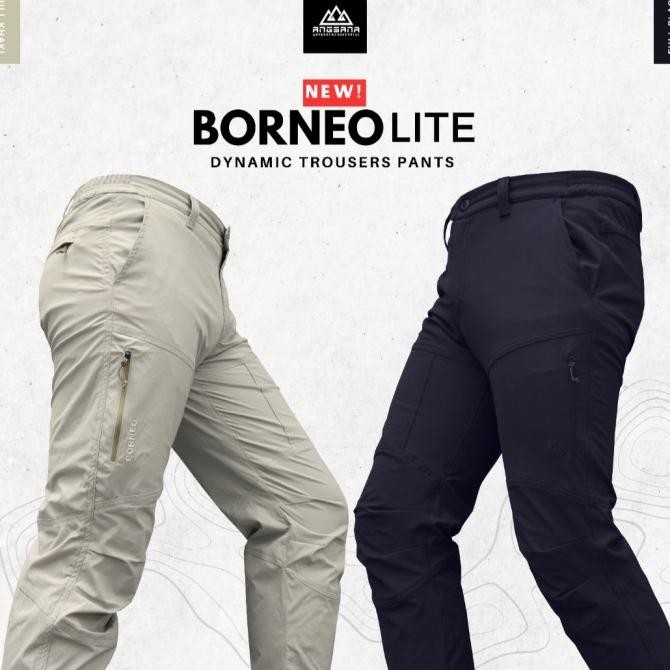 Celana Angsana Outdoor Series Borneo Black Premium