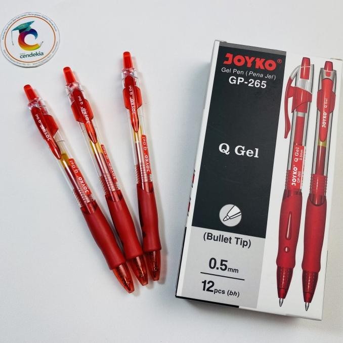 

\\\\\] Pulpen JOYKO GP-265 gel merah