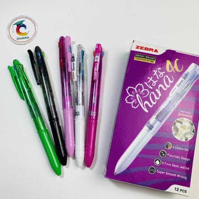 

:<:<:<:<] pulpen ZEBRA 4 warna HANA
