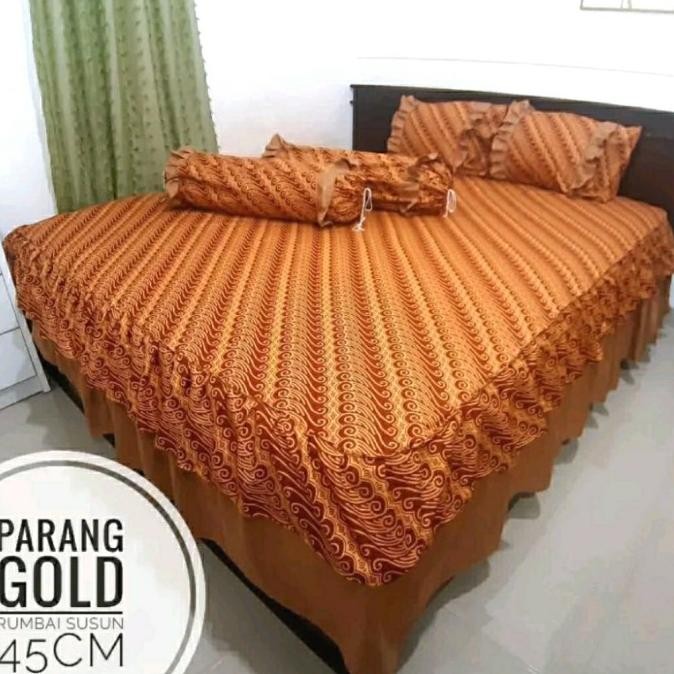 Sale Sprei Batik Klasik Lembut Seprei Rumbai Printing