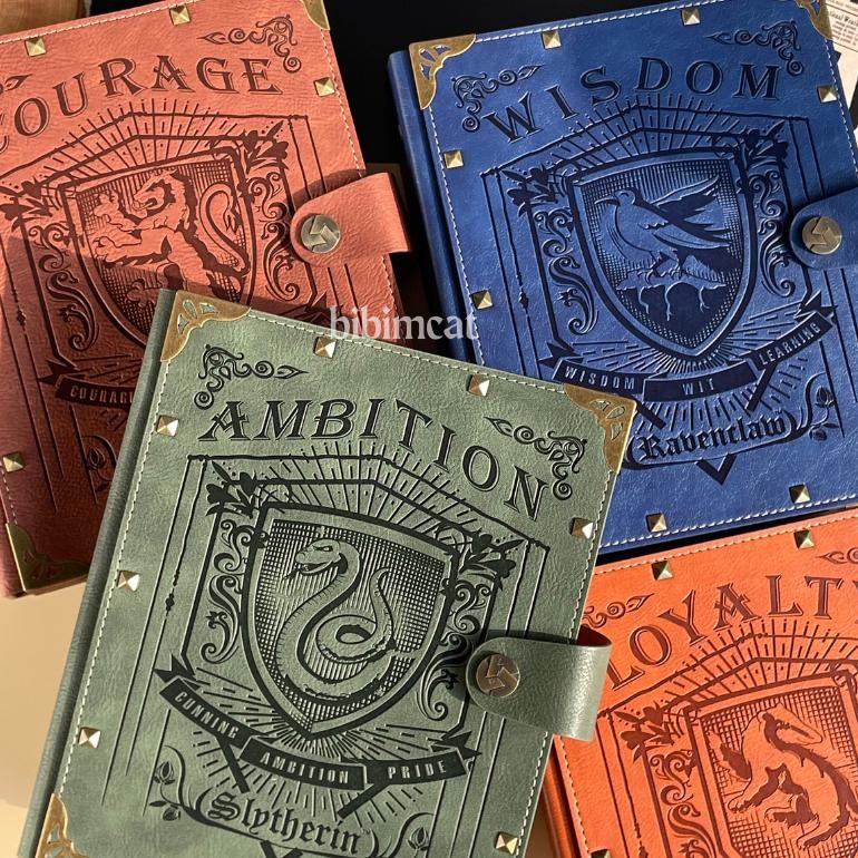 

BISA COD (A5 Size) Binder Journal Set Hogwarts House Version / Agenda Notebook PC Photocard rwet-23
