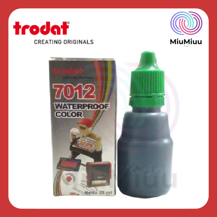 

TINTA STEMPEL TRODAT 7012 25ml VARIAN KHUSUS ORIGINAL