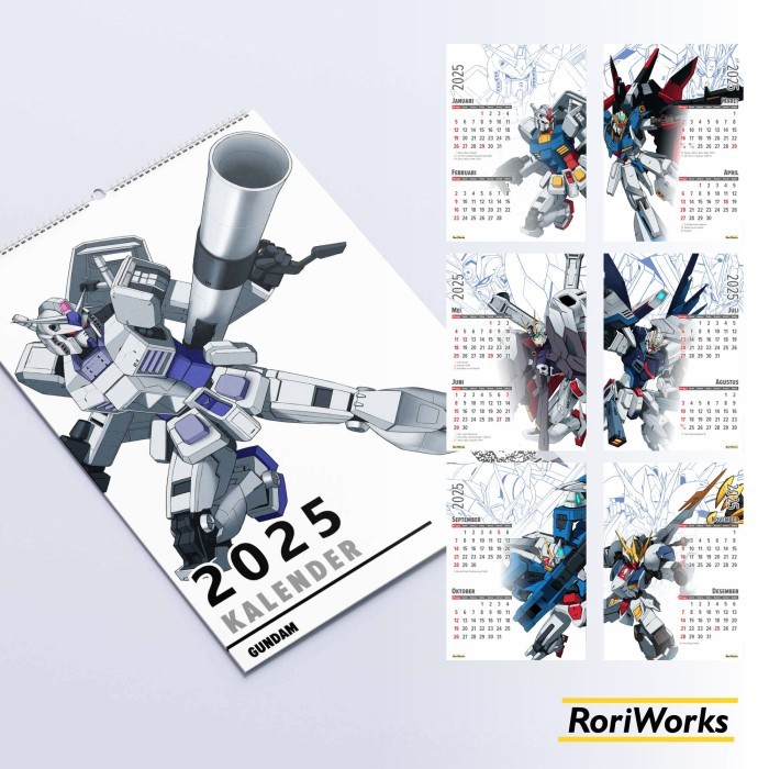 

Kalender Dinding 2025 - Gundam Gercep