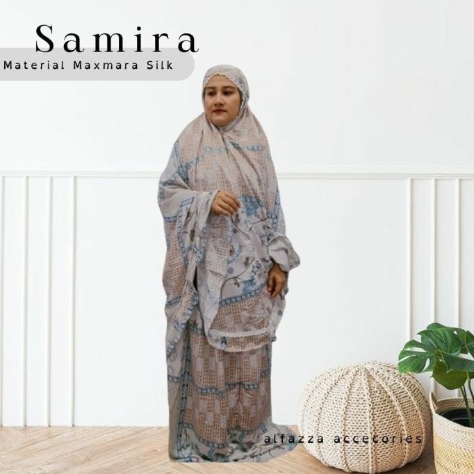 Mukena / Mukena Dewasa / Maxmara Silk / Silk / Prayerset Labelle_Porch
