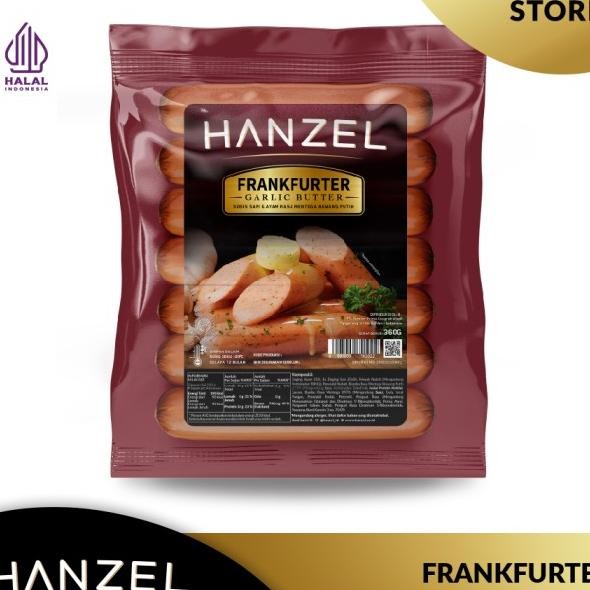 

Hanzel Franfurter Garlic Butter 360 Gram