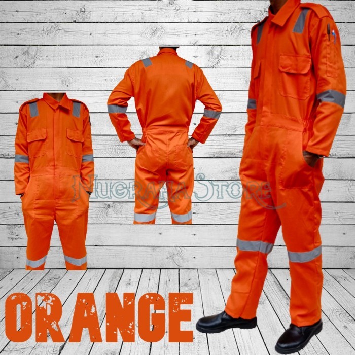 Wearpack Safety / Wearpack Kerja /Wearpack Bengkel /Scotlight Coverall