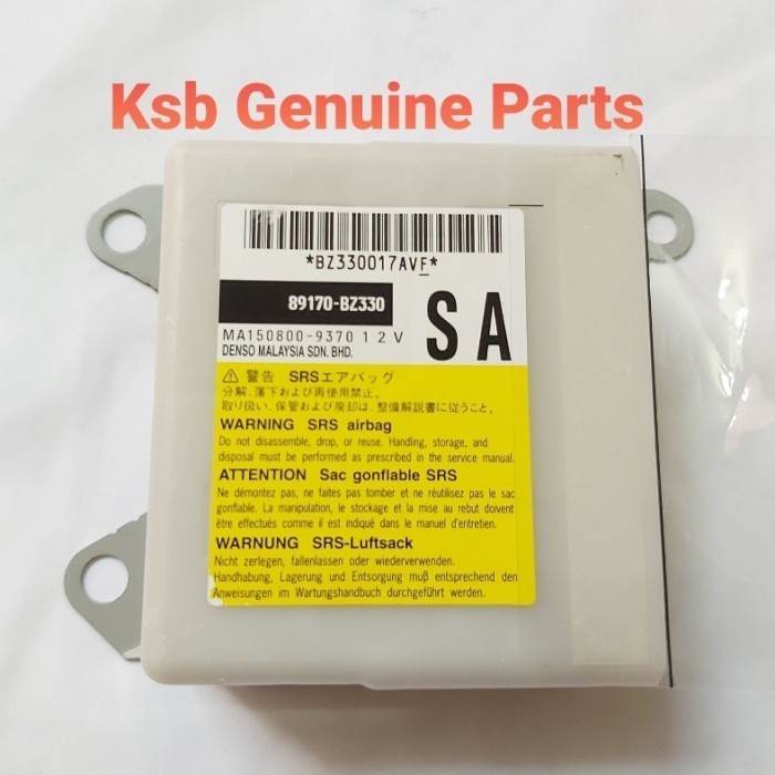 Modul Airbag Computer Komputer Ecu Air Bag All New Terios 89170 Bz330