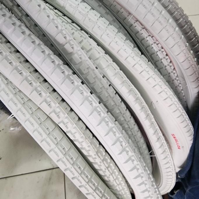 ban luar 28 onthel swallow putih coklat