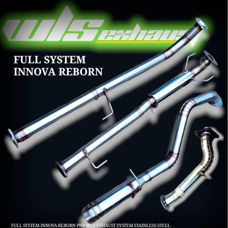 Full System Innova Reborn Diesel Wls Exhaust System Stainless Steel