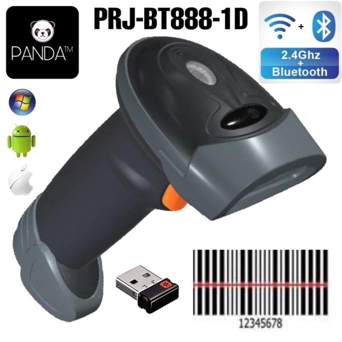 PANDA PRJ BT888 1D WERELESS LASER BARCODE SCANNER (BLUETOOTH+2.4G)