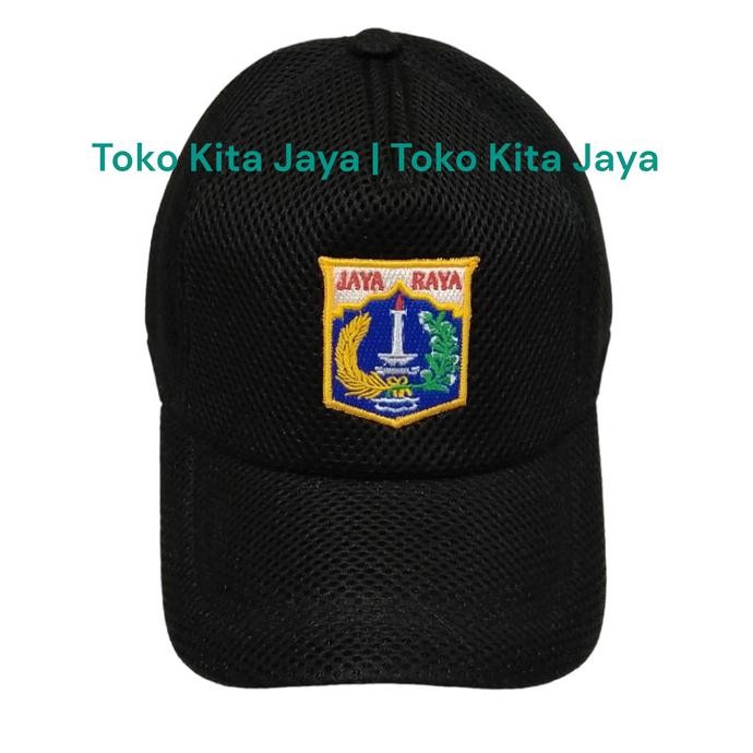 Topi Pemda DKI | Topi Jaya Raya | Topi Jaya Raya DKI Bordir Logo