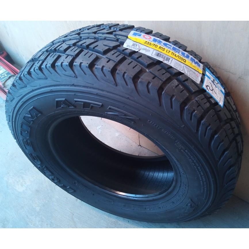 Ban Mobil Termurah & Awet, Ukuran 235/70 R15 Forceum At/Z 235 70 R15 Tubles