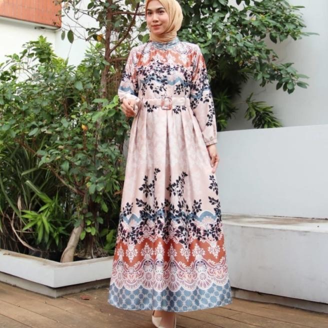 Baju Gamis Motif Silk Premium Terlaris