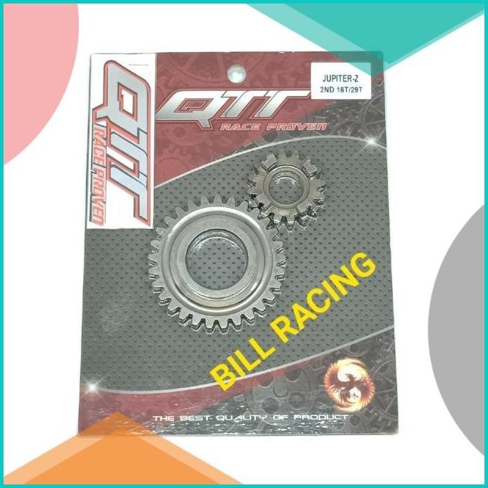 GEAR RASIO GIGI 2 JUPITER Z 16-29 QTT RACING RATIO 07D35Z4 new