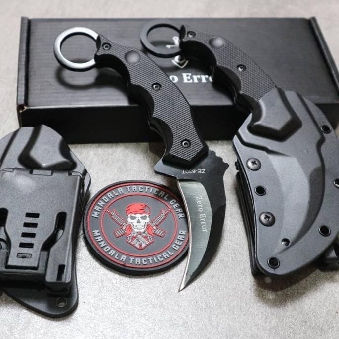 Crambit zero eror/ Pisau carambit Tactical zero eror Terlaris