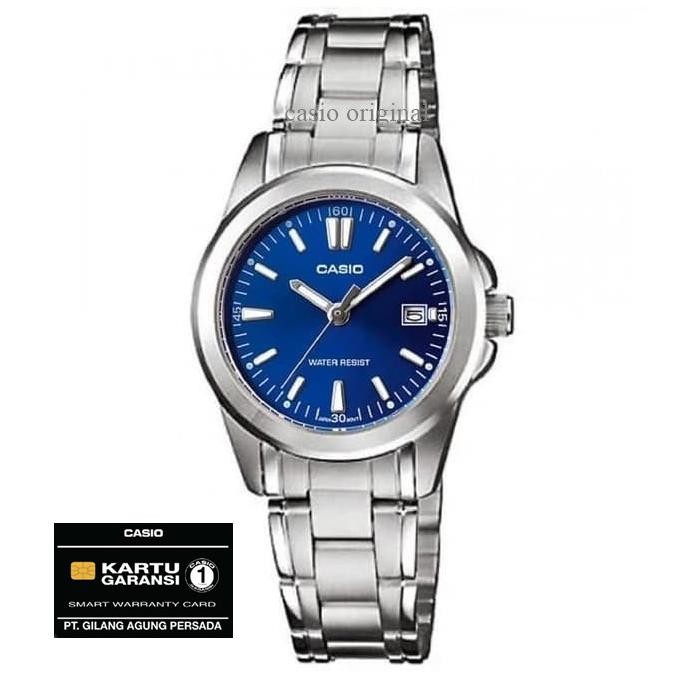 JAM TANGAN WANITA CASIO LTP 1215A LTP-1215A LTP-1215A-1A2 ORIGINAL Terlaris